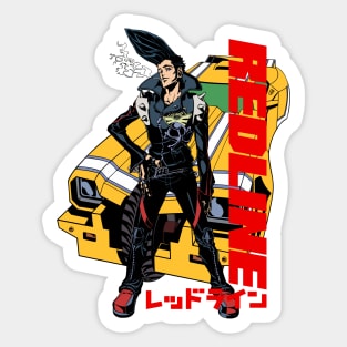 JP the Greaser Sticker